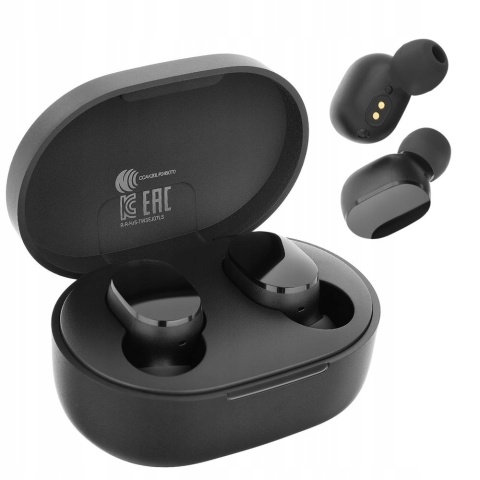 Xiaomi Mi True Wireless 2S - Słuchawki Gamingowe Bezprzewodowe Czarne