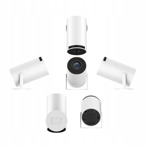 Mini Projektor 4K Wifi Android 11 Z Bluetooth, Obracany, Przenośny Hd