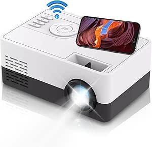 Mini Projektor Full Hd Led Z Wifi, Hdr, 30-120 Cali, Cichy I Przenosny