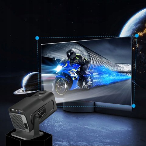 Mini Projektor Smart Tv Android 11 | 300 Ansi 4K | Bluetooth & Wi-Fi