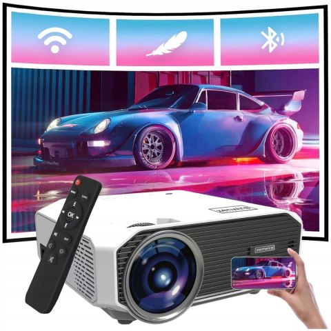 Mini Projektor Zenwire E450s Full Hd 4500Lm Wifi Bluetooth 5.0