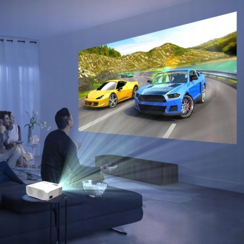 Mini Projektor Zenwire E450s Full Hd 4500Lm Wifi Bluetooth 5.0