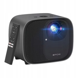 Projektor Lcd Etoe E3 Pro 1080P, 600Ansi, Android Tv 11, Netflix