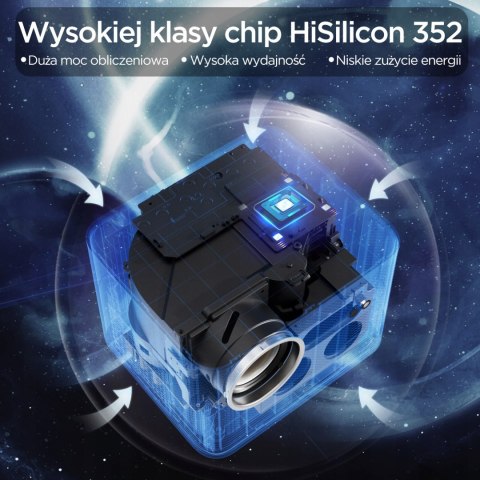 Projektor Led Hdeye I20 4K Full Hd, Android Tv, Wifi, 9000Lm, Bluetooth