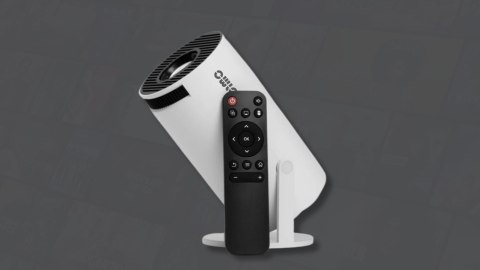 Projektor Led Owlo 2025 4K, Android 12, 290 Lm, Automatyczna Korekcja