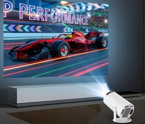 Projektor Led Owlo 2025 4K, Android 12, 290 Lm, Automatyczna Korekcja