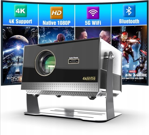 Projektor Mirai Optics Cinema Hd, 10000 Lumenów, Android 9, Full Hd