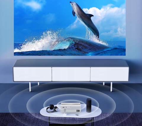 Projektor Zenwire E600h Android 9.0 Full Hd 4K, 13500Lm, Wifi, Bluetooth
