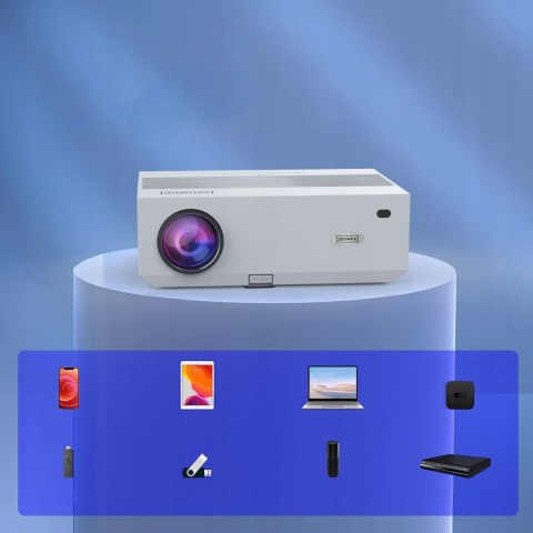 Projektor Zenwire E600h Android 9.0 Full Hd 4K, 13500Lm, Wifi, Bluetooth