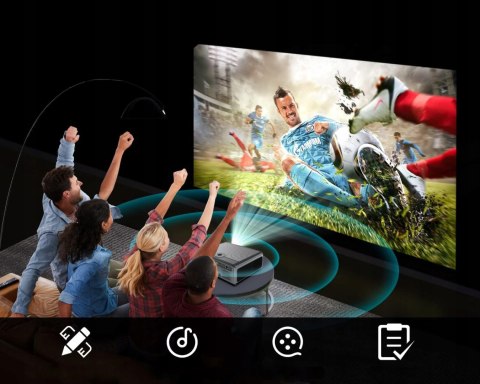 Projektor Zenwire E690h 30000Lm Full Hd 4K Android 11 Google Tv Wifi