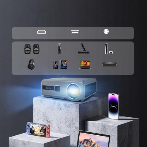Projektor Zenwire E690h 30000Lm Full Hd 4K Android 11 Google Tv Wifi