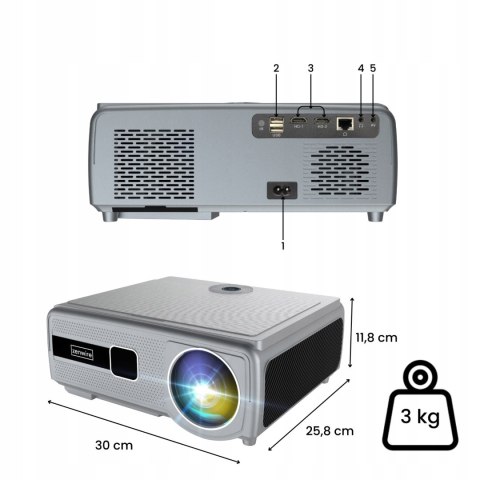 Projektor Zenwire E690h Android 11 Tv 30000Lm Full Hd 4K Wifi