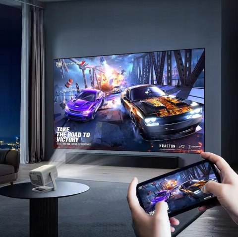 Projektor Zenwire H8 4K Full Hd Android Wifi Bluetooth Przenośny