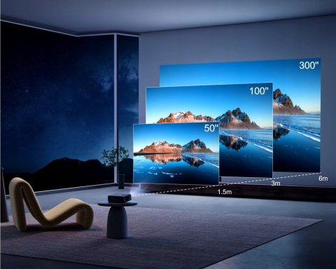 Przenośny Projektor Blow Maxshow 4K Led Z Wi-Fi I Głośnikiem Full Hd