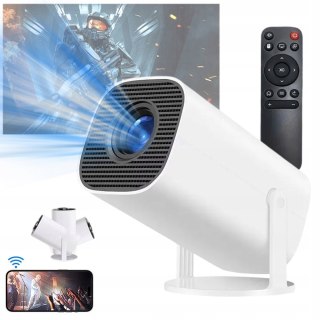 Mini Projektor Smart Tv Android12 1080P 180° Obrót Auto Korekcja 5G Bt Wifi