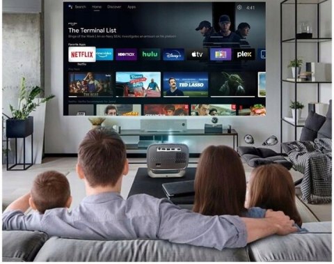 Mini Projektor Y27 Android 11 Wifi Hd 4K - Smart Tv Mobilny Rzutnik