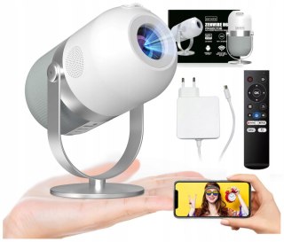 Mini Projektor Zenwire H6 360 Z Android 9.0, Wifi, Full Hd, Mobilny Rzutnik