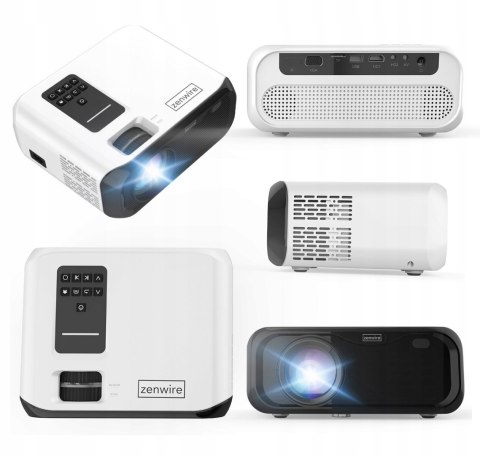 Mini Przenośny Projektor Full Hd 4K Wifi 7500Lm Hdmi/Usb Bluetooth Do Domu