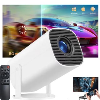 Obrotowy Mini Projektor 1080P 180° Wifi, Bluetooth Smart Tv, Android12