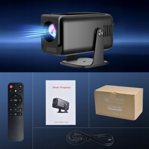 Profesjonalny Projektor Hy320 Pro 4K Android 13 1080P Wifi Bluetooth