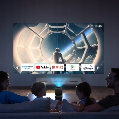 Profesjonalny Projektor Hy320 Pro 4K Android 13 1080P Wifi Bluetooth