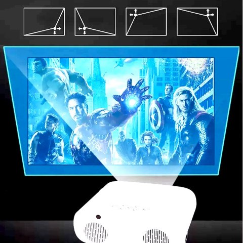 Projektor Drmz Z10 Pro Full Hd 1080P 10000Lm Android Wifi Bluetooth 4K