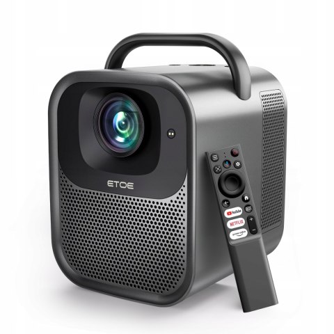 Projektor Etoe Seal Pro 1080P 1000Ansi Android Tv 11.0 Wi-Fi 4K