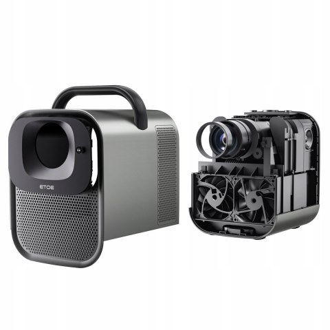 Projektor Etoe Seal Pro 1080P 1000Ansi Android Tv 11.0 Wi-Fi 4K