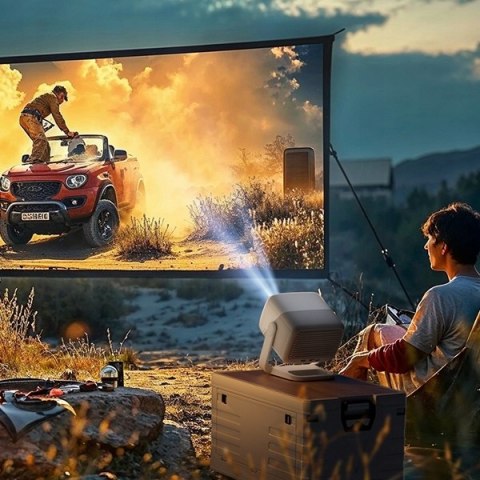 Projektor Jmgo N1s 1080P 900 Ansi Lumenów Z Google Tv I Dynaudio
