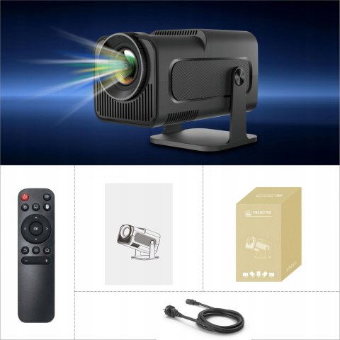 Projektor Led Android 11 Full Hd Z Wifi I Głośnikiem, Obrotowy 180°
