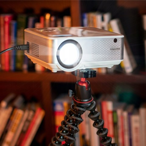 Projektor Led Full Hd 5000Lm 150 Cal Z Pilotem, Hdmi/Usb/Vga, 50 000H Lampy