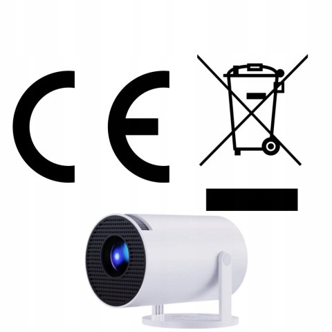 Projektor Led Hy300pro Magcubic 4K Android 11 Wifi/Bt 180° Autokorekta