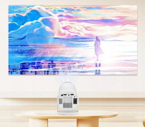 Projektor Led Hy300pro Magcubic 4K Android 11 Wifi/Bt 180° Autokorekta