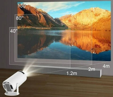 Projektor Led Magcubic Hy300 4K Full Hd 130 Z Wifi I Android Tv