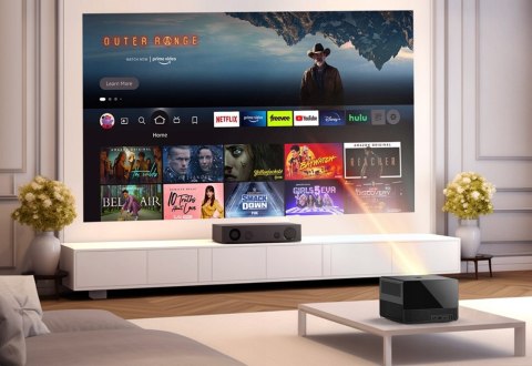 Projektor Led Medialove M1000 Atv Android Tv 11 1000 Ansi Full Hd