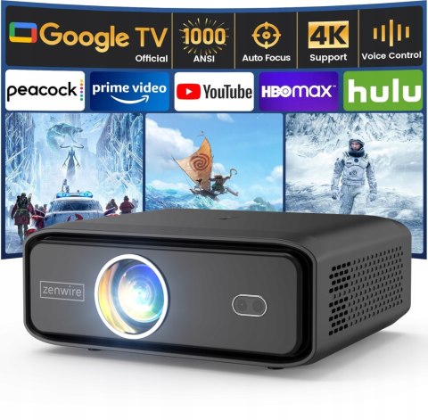 Projektor Led Zenwire E510h 4K Full Hd Android 11 Wifi 15000Lm