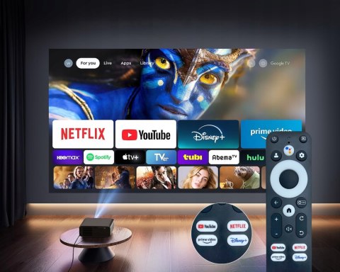Projektor Led Zenwire E510h 4K Full Hd Android 11 Wifi 15000Lm