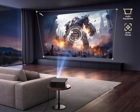 Projektor Led Zenwire E510h 4K Full Hd Android 11 Wifi 15000Lm