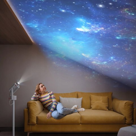 Projektor Led Xgimi Mogo 3 Pro Full Hd Hdr 450 Lumenów Google Tv Zestaw