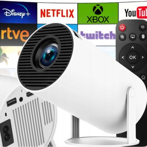 Projektor Przenośny 4K Led Android 11 Z Wifi I Hdmi, 130 - Xpart