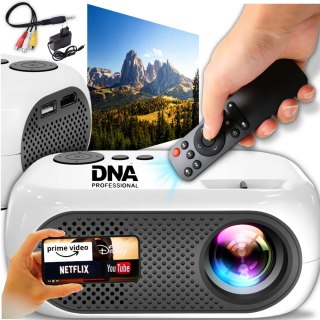 Projektor Rzutnik Hdmi Usb Full Hd 20-40 Cali Ręczny Focus Przenośny Tv Box