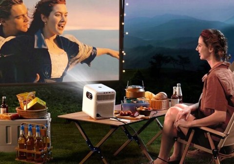 Projektor Wanbo Mozart 1 Full Hd Smart Wifi Bt Ai Autofocus 1000 Ansi Lumen