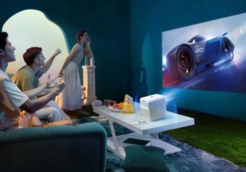 Projektor Wanbo Mozart 1 Full Hd Smart Wifi Bt Ai Autofocus 1000 Ansi Lumen