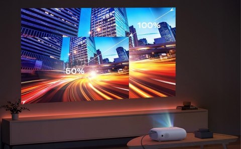 Projektor Yoton Y7 1080P/4K Z Wifi, Bluetooth I Screen Mirroring, Torba