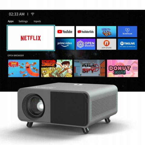 Projektor Zenwire X5 4K Full Hd Z Android Wifi I Bluetooth 300