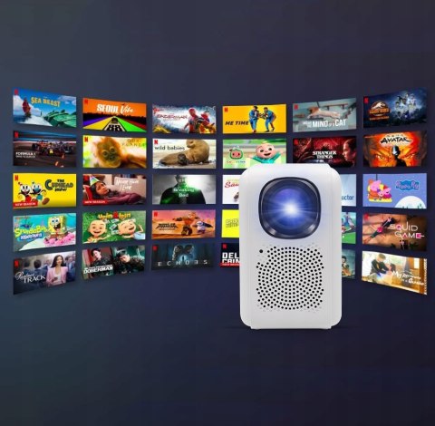 Projektor Zenwire H9 4K Full Hd Led Wifi Smart Tv Z Autofocusem 12000Lm