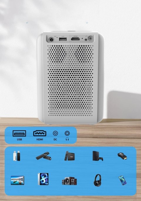 Projektor Zenwire H9 4K Full Hd Led Wifi Smart Tv Z Autofocusem 12000Lm