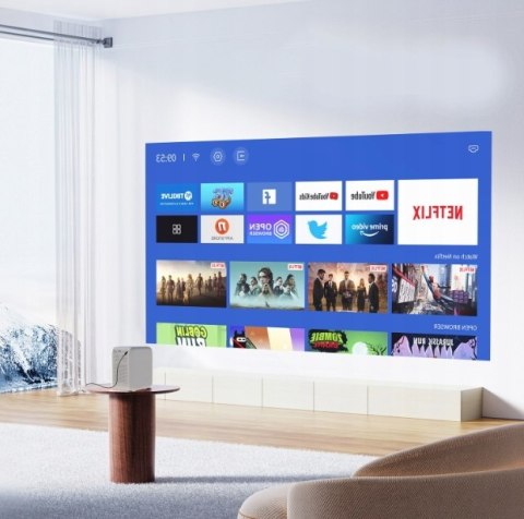 Projektor Zenwire H9 4K Full Hd Led Wifi Smart Tv Z Autofocusem 12000Lm