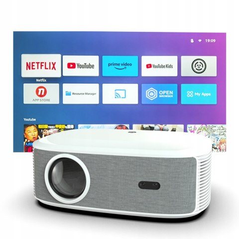 Projektor Zenwire Yg691 Full Hd 4K, 24000Lm, Smart Tv, Wifi, Bluetooth