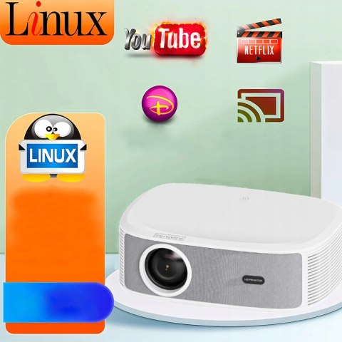 Projektor Zenwire Yg691 Full Hd 4K, 24000Lm, Smart Tv, Wifi, Bluetooth